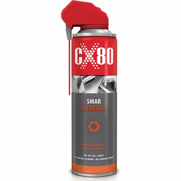 CX80 CX80 Měděný tuk 500ml DUO-SPRAY