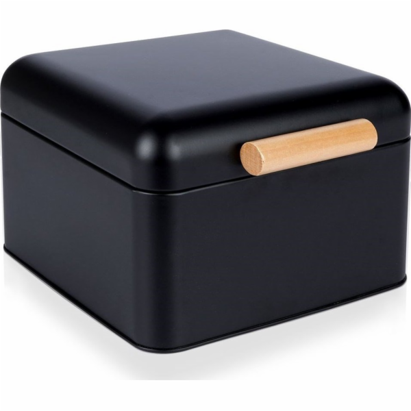 Orion Chlebník černý kovový chlebník