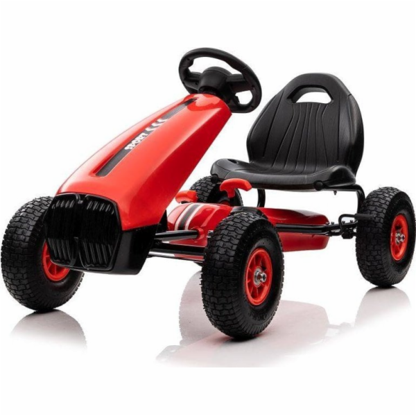 Triton Šlapací motokára G208 červená