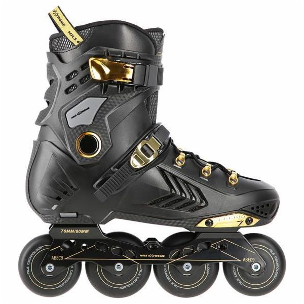 Nils Extreme Kolečkové brusle NA20002, černé, velikost 44