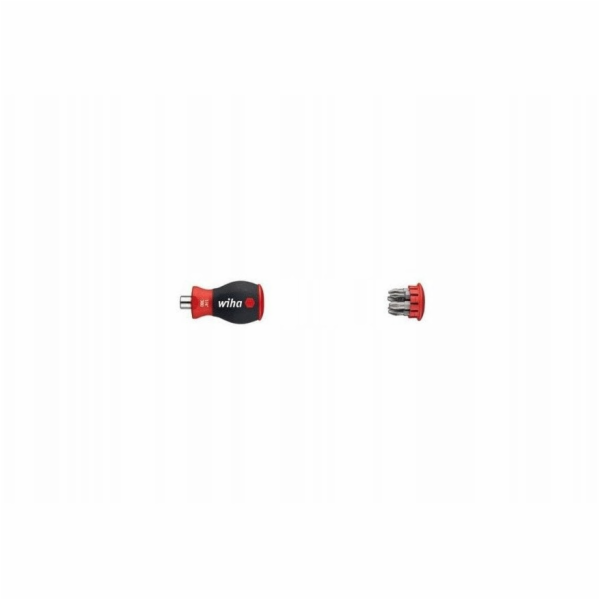 Wiha Werkstatt Bit-Schraubendreher Stubby 1/4 (6,3 mm) DI...