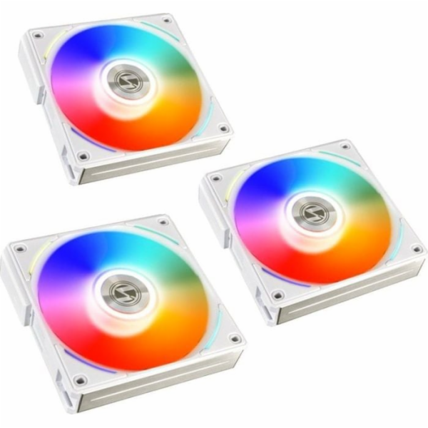 Lian Li UNI FAN AL120 RGB bílý 3 kusy (UF-AL120-3W)