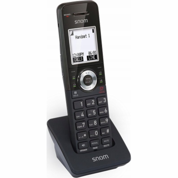 Snom Kancelářský telefon Snom M10 DECT, jméno a identifik...