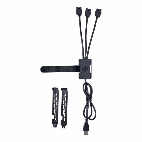 Lian Li USB HUB Lian Li PW-U2TPAB USB Hub - černý