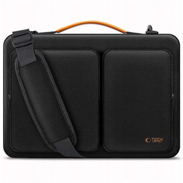 Tech-Protect Brašna Defender na notebook 13-14 černo/oran...