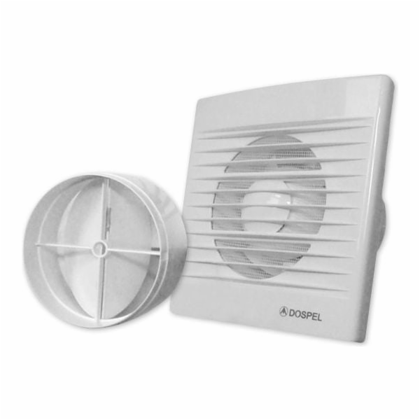 Dospel Nástěnný ventilátor Style 120 WP-P s tlumičem (WD-...