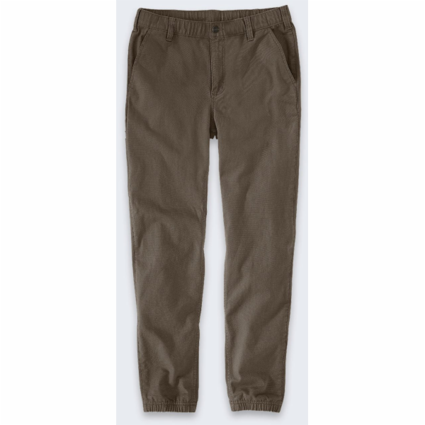 Carhartt Kalhoty Rugged Flex Canvas Jogger Tarmac