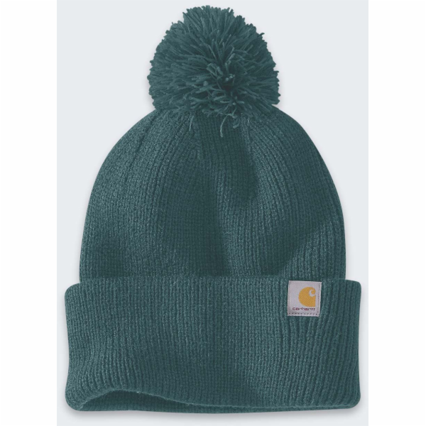 Carhartt Klobouk Cuffed Greenstone s bambulkou