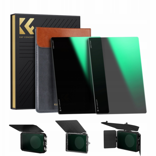 K&F 2x filmový filtr Nd8 + Nd64 pro matný box Tilta Small...