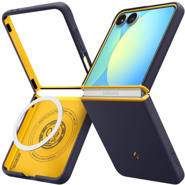Spigen Pouzdro Nano Pop MagSafe pro Galaxy Z Flip 7, tmav...