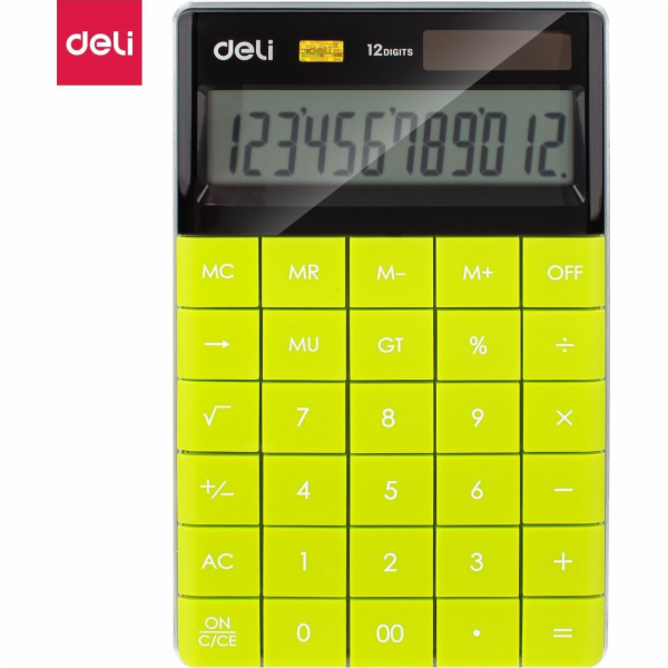 Deli&nbsp;Kalkulačka&nbsp;KALKULAČKA&nbsp;DELI&nbsp;1589&nbsp;ZELENÁ