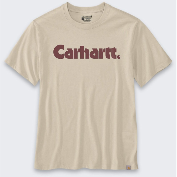 Carhartt Tričko Relaxed Fit SS Logo Graphic OAT