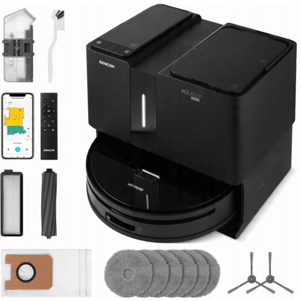 LEGO Sencor SRV 9790BK Aquino+ AutoClean