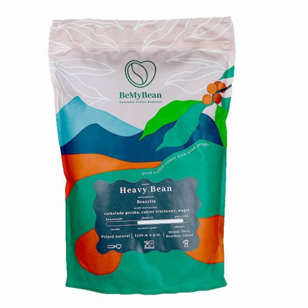 BeMyBean - Heavy Bean Brazil Pulped Natural Espresso káva...