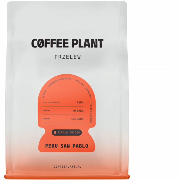 Coffee Plant - Peruánská praná filtrovaná káva San Pablo ...