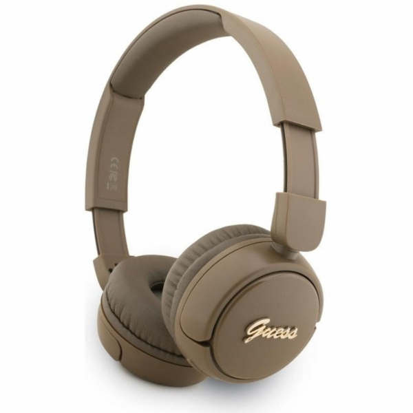 Guess Sluchátka přes uši Bluetooth 5.3 s kovovým logem a ...