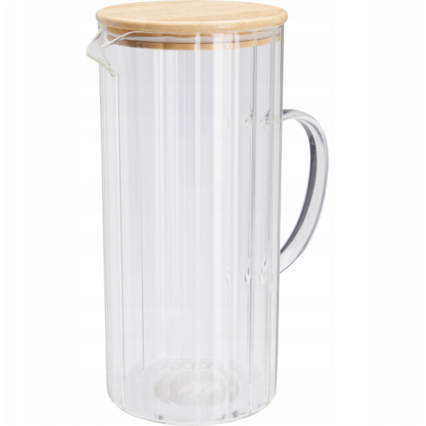 Kadax&nbsp;Skleněná&nbsp;konvice&nbsp;na&nbsp;vodu&nbsp;NATO,&nbsp;drážkované&nbsp;sklo&nbsp;1,4&nbsp;l