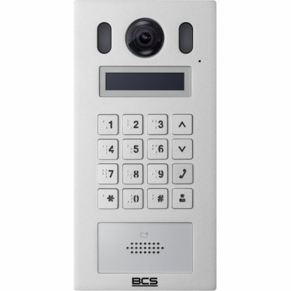 BCS Venkovní IP panel pro více rodin s kamerou PAN9211S-S