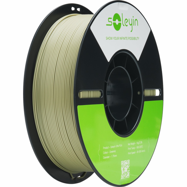 Creality Soleyin Ultra PLA filament 1kg, zelená (3301010503)