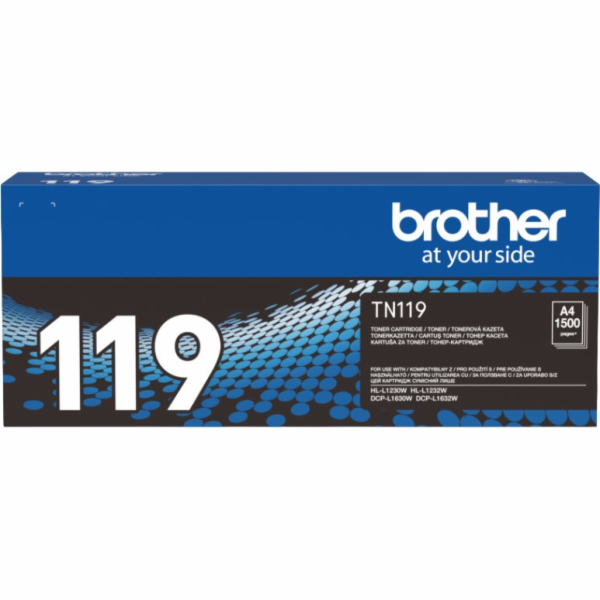 Brother Toner TN119 | 1 500 stran | černý