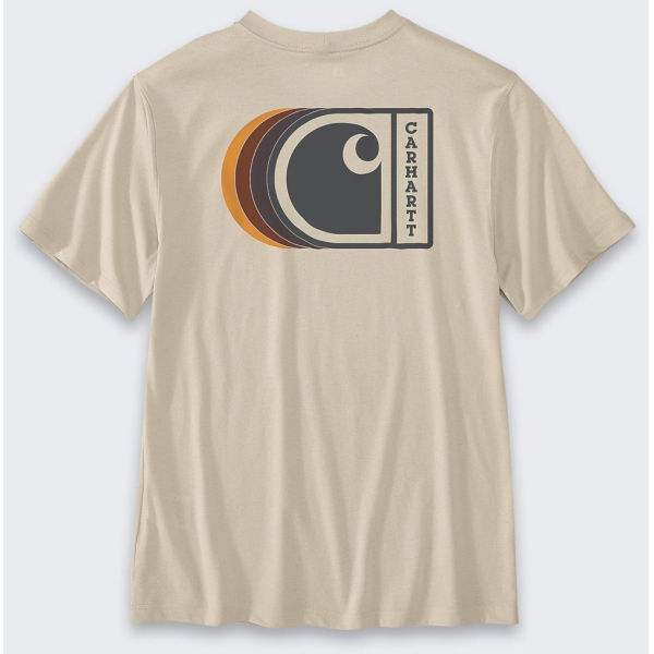 Carhartt Tričko C Graphic OAT MILK