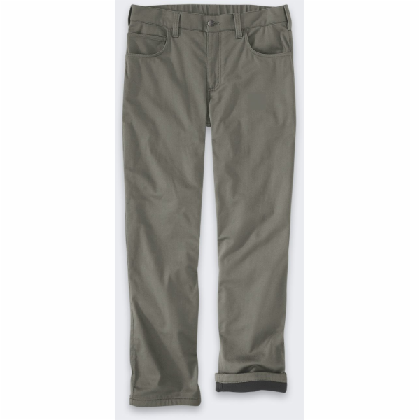 Carhartt Kalhoty Force Lined DUSTY OLIVE