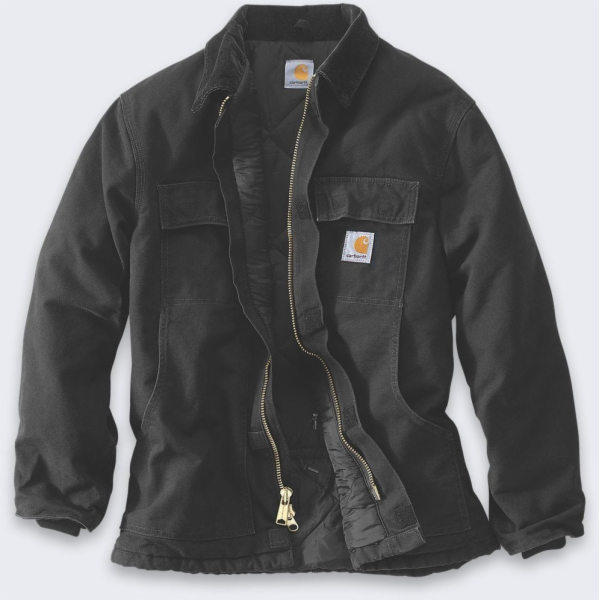Carhartt Bunda Firm Duck Traditional BLACK