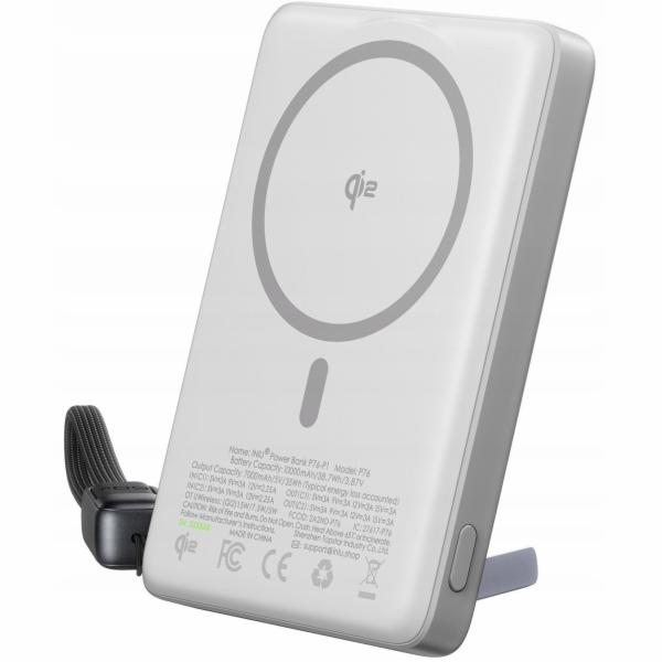 INIU MagPro Slim 10K stříbrná