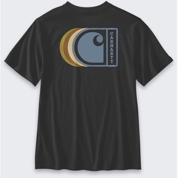 Carhartt Tričko C Graphic ČERNÉ