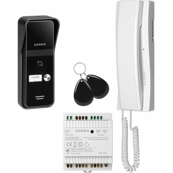 Orno ENIR, sada interkomu pro jednu rodinu, 2vodičová, na...