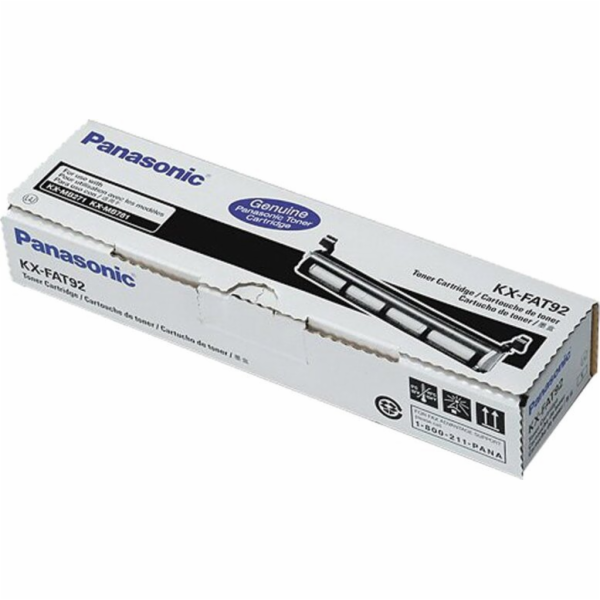 Panasonic Originální černý toner KX-FAT92 (KXFAT92)