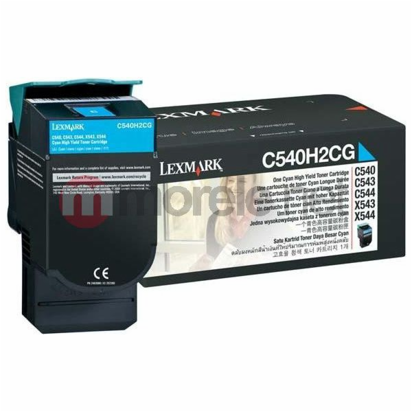 Lexmark Azurový toner (C540H2CG)