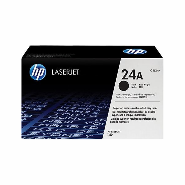 HP Originální černý toner 24A (Q2624A)