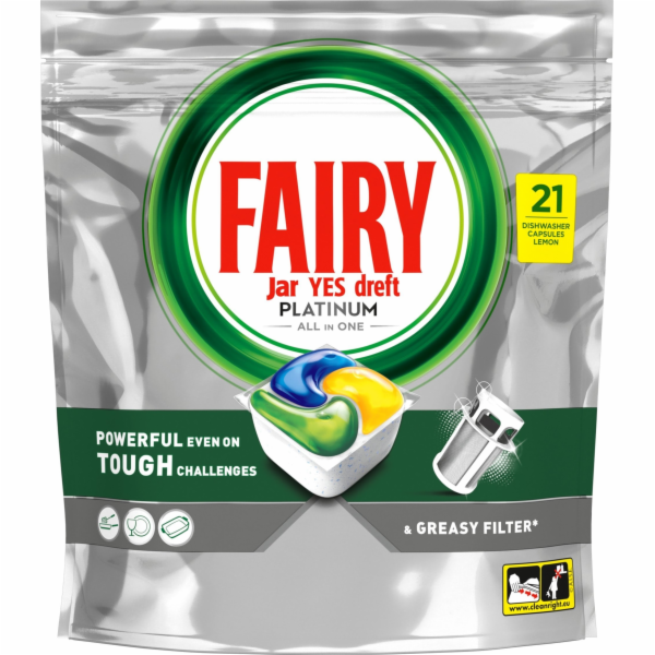 Fairy Platinum All In One Citrón 126 ks.