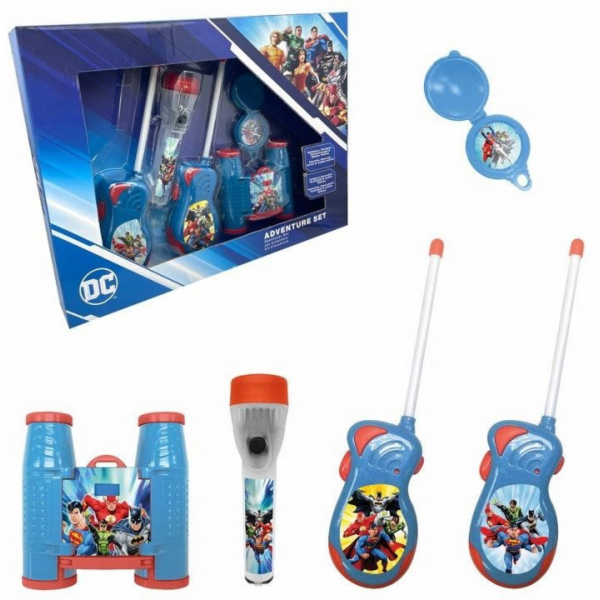 Joy Toy Sada 4 v 1 vysílaček, svítilny, dalekohledu a kom...