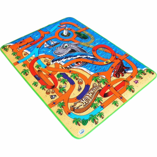 ODS Pěnová podložka Hot Wheels Shark 120 x 90 cm Streets
