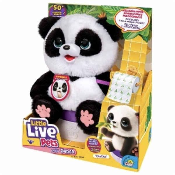 Cobi Interaktivní plyšová hračka Little Live Pets Panda