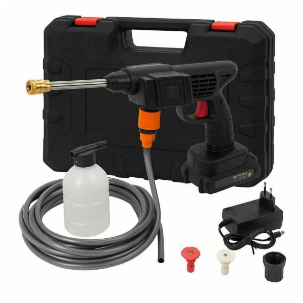 Rockforce Akumulátorový tlakový čistič 15 barů, 21 V, 150...