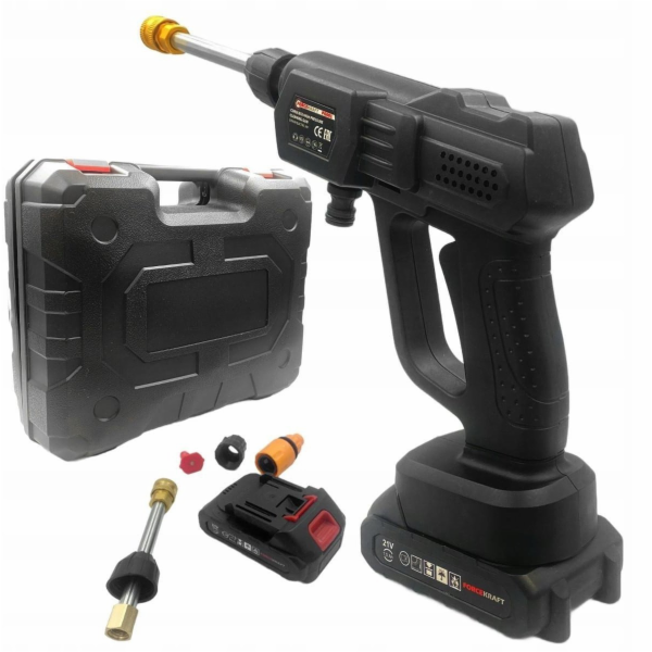 Forcekraft Akumulátorový tlakový čistič 15 barů, 21 V, 15...