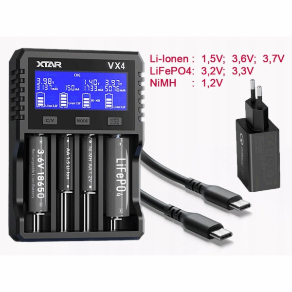 NoName Nabíječka pro Li-ion baterie 1,5V / 3,6 / 3,7V / L...