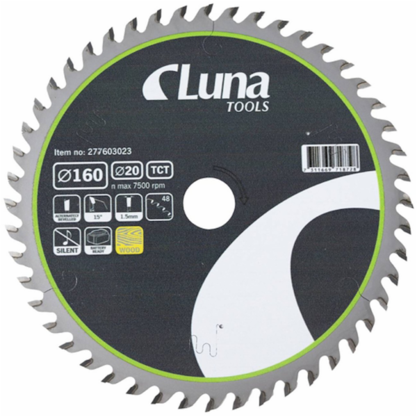 Luna Kotoučová bruska Extra Thin 160x20 Z48