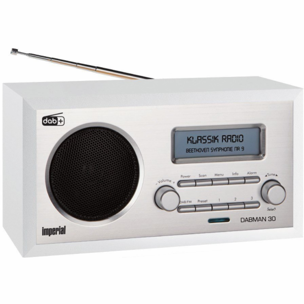 Imperial DABMAN 30 DAB+/FM rádio bílé