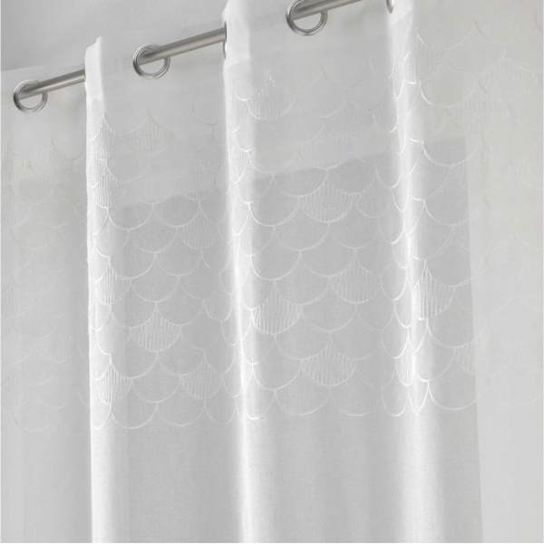 Douceur d`Interieur YAELLE ZÁVĚS - BÍLÁ 135x280