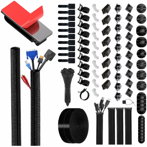 Mozos Sada organizérů kabelů CM-SET