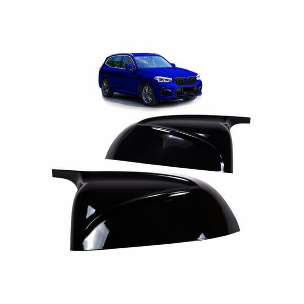 Cometic Sada lesklých černých krytů zpětných zrcátek BMW ...