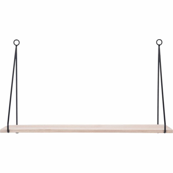 H&S Decoration Minimalistická dřevěná nástěnná police