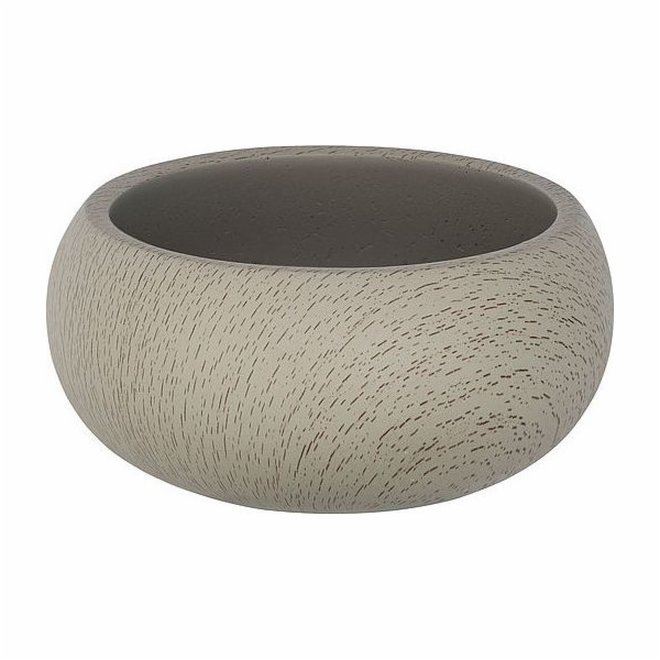 Wenko Úložný koš Joy 6,5 x 14 cm betonově šedohnědý