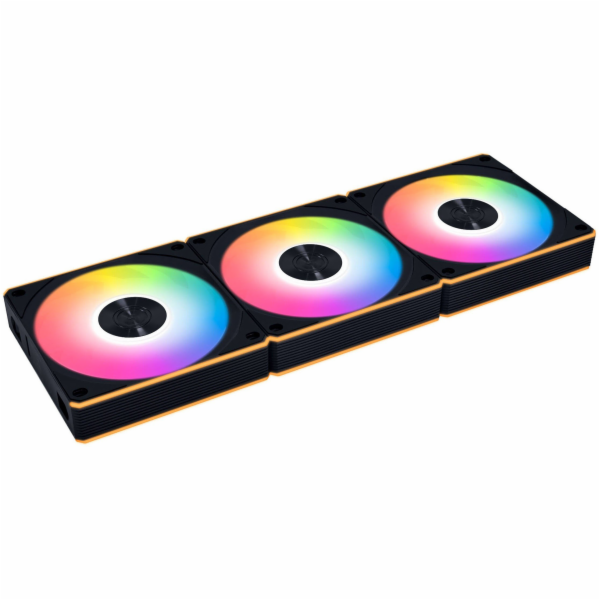 Lian Li UNI FAN CL Wireless 120 Reverse Blade 3 kusy, čer...