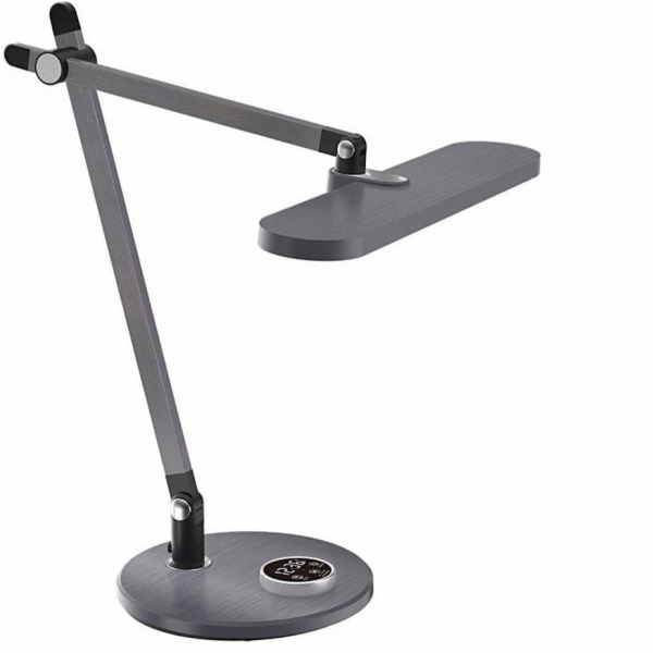 Svensson Stolní lampa Light 620 lumenů 12W metalicky šedá...