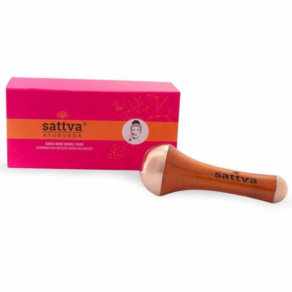 Sattva Kansa Wand oboustranná ájurvédská hůlka pro masáž ...